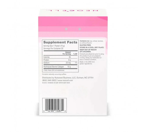 Яловичий колаген 1 і 3 типу Neocell Super Collagen Peptides 20 стиков