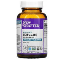 Їжавик гребінчастий New Chapter Lion's Mane 60 вег капс