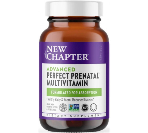Мультивитамины для беременных New Chapter Perfect Prenatal Multivitamin 48 таб