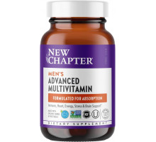 Щоденні вітаміни для чоловіків New Chapter Men's Advanced Multivitamin 120 вег таб