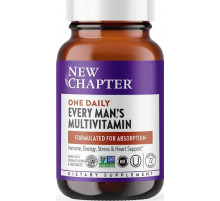 Мультивитамины для мужчин New Chapter One Daily Every Man's 72 вег таб