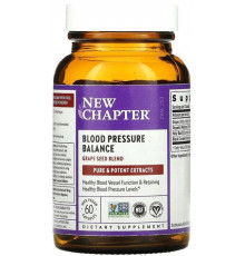 Засоби для нормалізації тиску New Chapter Blood Pressure 60 капс