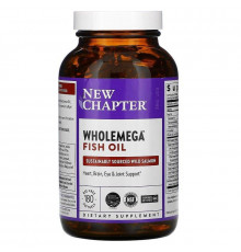 Жир аляскинського лосося New Chapter Alaskan Salmon Oil 1000 мг 180 капсул