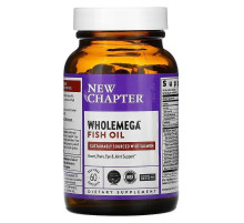 Жир аляскинського лосося New Chapter Alaskan Salmon Oil 1000 мг 60 капсул
