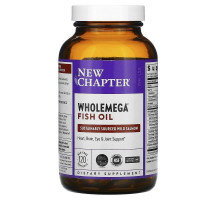 Жир аляскинского лосося New Chapter Alaskan Salmon Oil 1000 мг 120 капсул