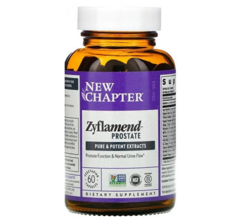 Здоров'я простати New Chapter Zyflamend Prostate 60 капс