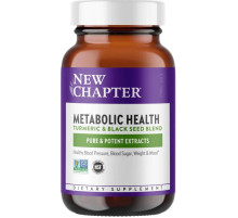 Черный тмин и куркума New Chapter Metabolic Health 30 вег капс