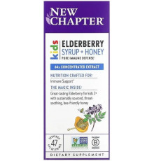 Сироп бузини з медом для дітей New Chapter Elderberry Syrup Kids 118 мл