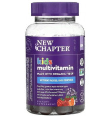 Мультивітаміни для дітей New Chapter  Kid's Multivitamin 60 жув цукерок  ягідно-цитрусовий