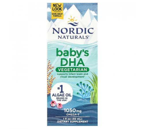 Рыбий жир для детей Nordic Natural Babys DHA 30 мл
