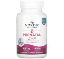 Рыбий жир для беременных Nordic Naturals Prenatal DHA 90 капсул