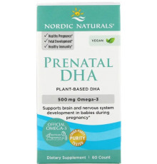 Риб'ячий жир для вагітних Nordic Naturals Prenatal DHA 500 мг 60 капс