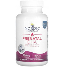 Риб'ячий жир для вагітних Nordic Naturals Prenatal DHA 500 мг 180 капсул
