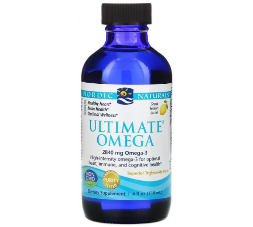 Риб'ячий жир Nordic Naturals Ultimate Omega 119 мл Лимон