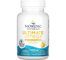 Омега-3 (риб'ячого жиру) Nordic Naturals Ultimate Omega 640 мг 60 гел капс лимон