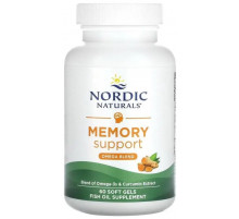 Омега с куркумином для памяти Nordic Naturals Memory Support Omega Blend 500 мг 60 капс