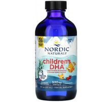 Риб'ячий жир для дітей Nordic Naturals Children's DHA 237 мл Полуниця