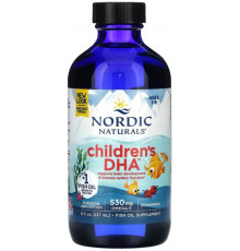 Риб'ячий жир для дітей Nordic Naturals Children's DHA 237 мл Полуниця