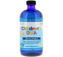 Риб'ячий жир для дітей Nordic Naturals Children's DHA 473 мл Полуниця