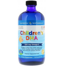 Риб'ячий жир для дітей Nordic Naturals Children's DHA 473 мл Полуниця