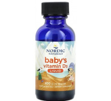 Витамин D3 для детей Nordic Naturals Baby's Vitamin D3 10 мкг 22,5 мл