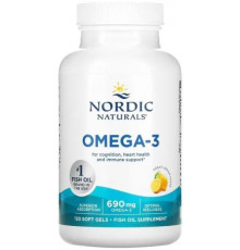 Омега риб'ячий жир Nordic Naturals Omega-3 690 мг 120 капсул Лимон