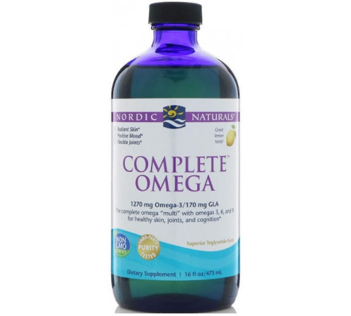 Омега 3 6 9 Nordic Naturals Complete Omega 473 мл Лимон