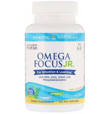 Омега-3 для підлітків Nordic Naturals Omega Focus 120 міні гел капс