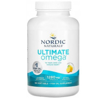 Рыбий жир Омега Nordic Naturals Ultimate Omega 180 капсул Лимон