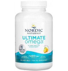 Риб'ячий жир Омега Nordic Naturals Ultimate Omega 180 капсул Лимон