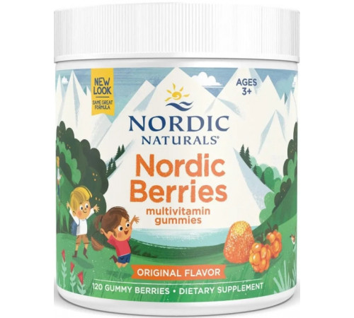 Витамины и минералы для детей Nordic Naturals Витамины для детей Multivitamin Gummies 120 конфет