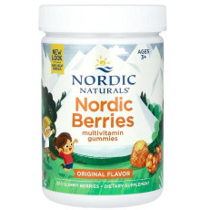 Вітаміни для дітей від 3 років Nordic Naturals  Multivitamin Gummies 200 жув таб  ягід