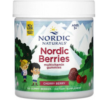Поливитамины для детей Nordic Naturals Multivitamin Berries 120 штук вишня