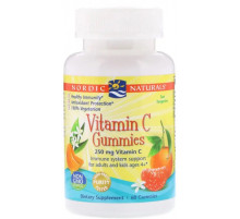 Вітамін С жувальний Nordic Naturals Vitamin C Gummies 250 мг 60 цук мандарин