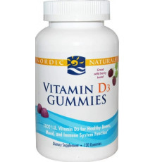 Витамин Д3 Nordic Naturals Vitamin D3 Gummies 1000 МЕ 120 жув таб лесные ягоды