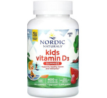 Витамин Д3 для детей Nordic Naturals Vitamin D3 Gummies KIDS 400 МЕ 120 жев конф арбуз