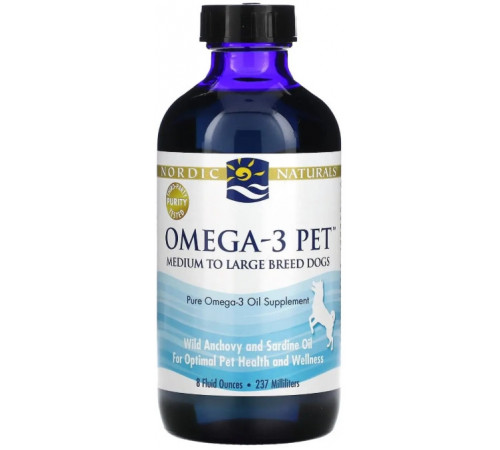 Омега-3 для собак Nordic Naturals Omega-3 Pet 237 мл