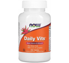 Мультивітаміни та мінерали NOW Foods Daily Vits 250 tabs