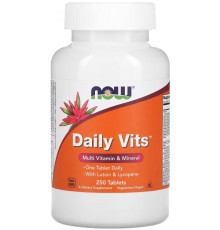 Мультивітаміни та мінерали NOW Foods Daily Vits 250 tabs