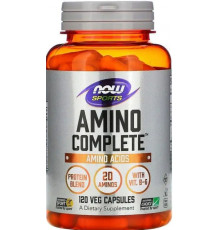Амінокислоти Now Foods Amino Complete Amino Acids 120 вег капс