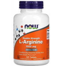 L-аргінін  Now Foods L-Arginine 1000 мг 120 таб