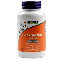 Карнозин Now Foods L-Carnosine 500 мг 100 вегетаріанських капсул