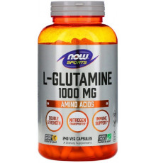 L-глютамін Now Foods L-Glutamine Sports 1000 мг 240 вег капсул