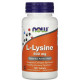 L-лізин Now Foods L-Lysine 500 мг 100 таб