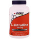 Цитрулін Now Foods L-Citrulline 750 мг 180 вегетаріанських капсул