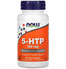 5-гідрокситриптофан 100 мг Now Foods 5-HTP 60 капс