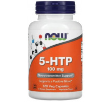 5-гідрокситриптофан Now Foods 5-HTP 100 мг 120 капсул