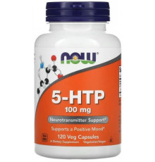 5-гідрокситриптофан Now Foods 5-HTP 100 мг 120 капсул