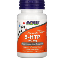 5-HTP (5-гидрокситриптофан) Now Foods 5-HTP 100 мг 90 жев таб цитрус