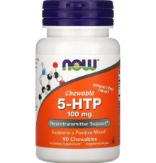 5-HTP (5-гідрокситриптофан) Now Foods 5-HTP 100 мг 90 жев таб цитрус